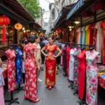 Ao Dai Shopping in Ho Chi Minh City