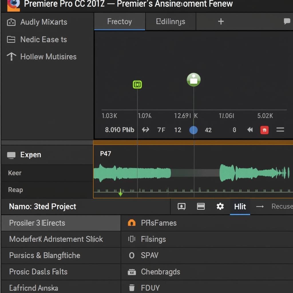 Audio Editing in Premiere Pro CC 2017