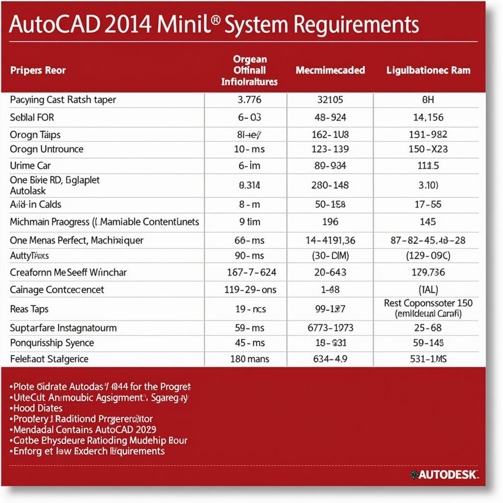 AutoCAD 2014 64-bit System Requirements