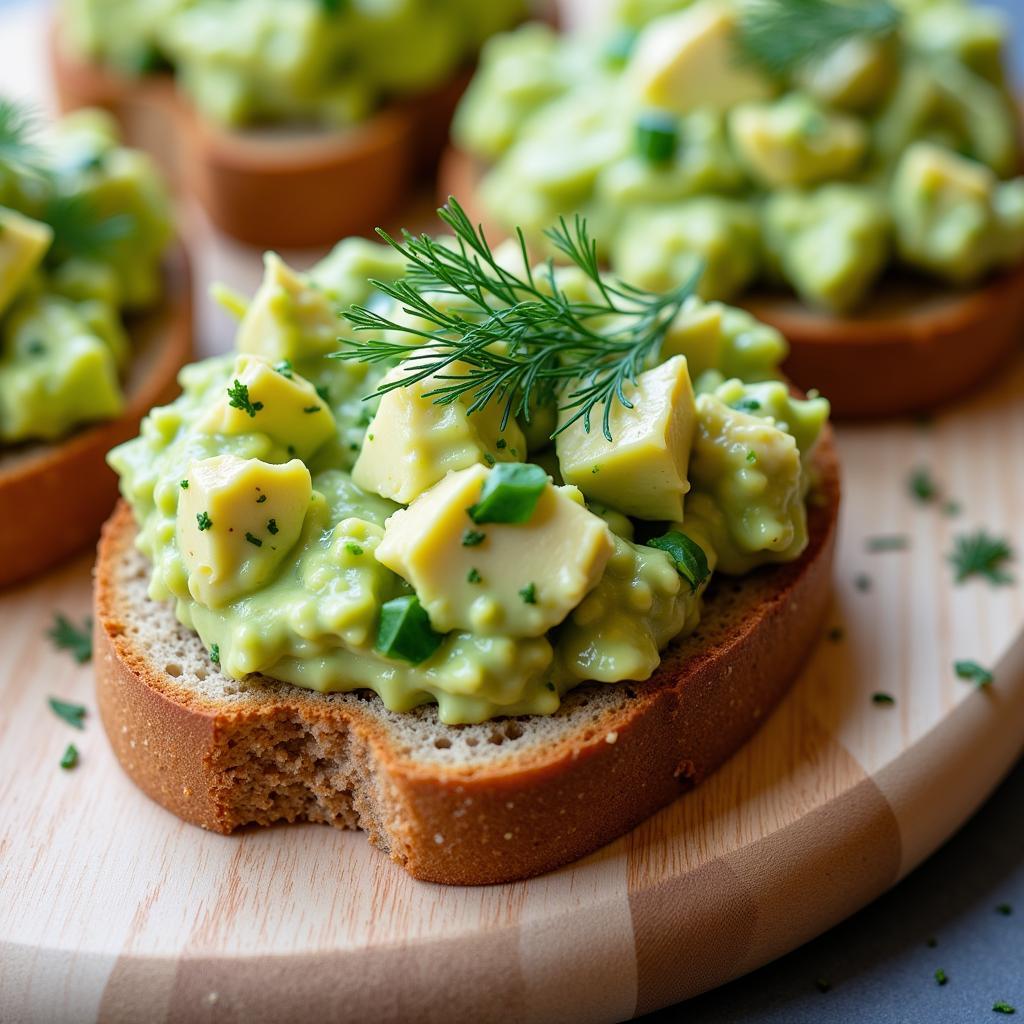 Avocado Chicken Salad Sandwich