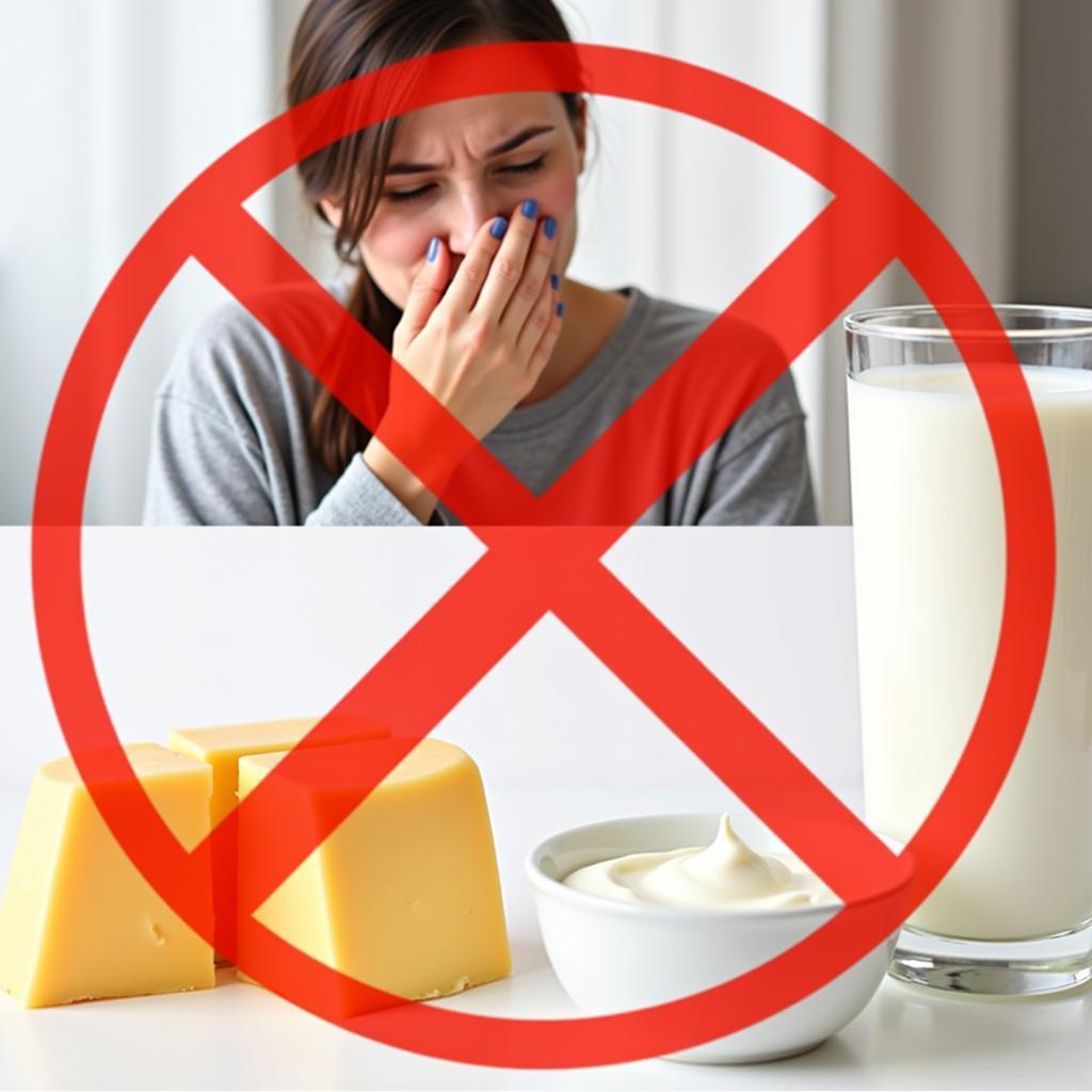 Avoid Dairy Products During a Cold