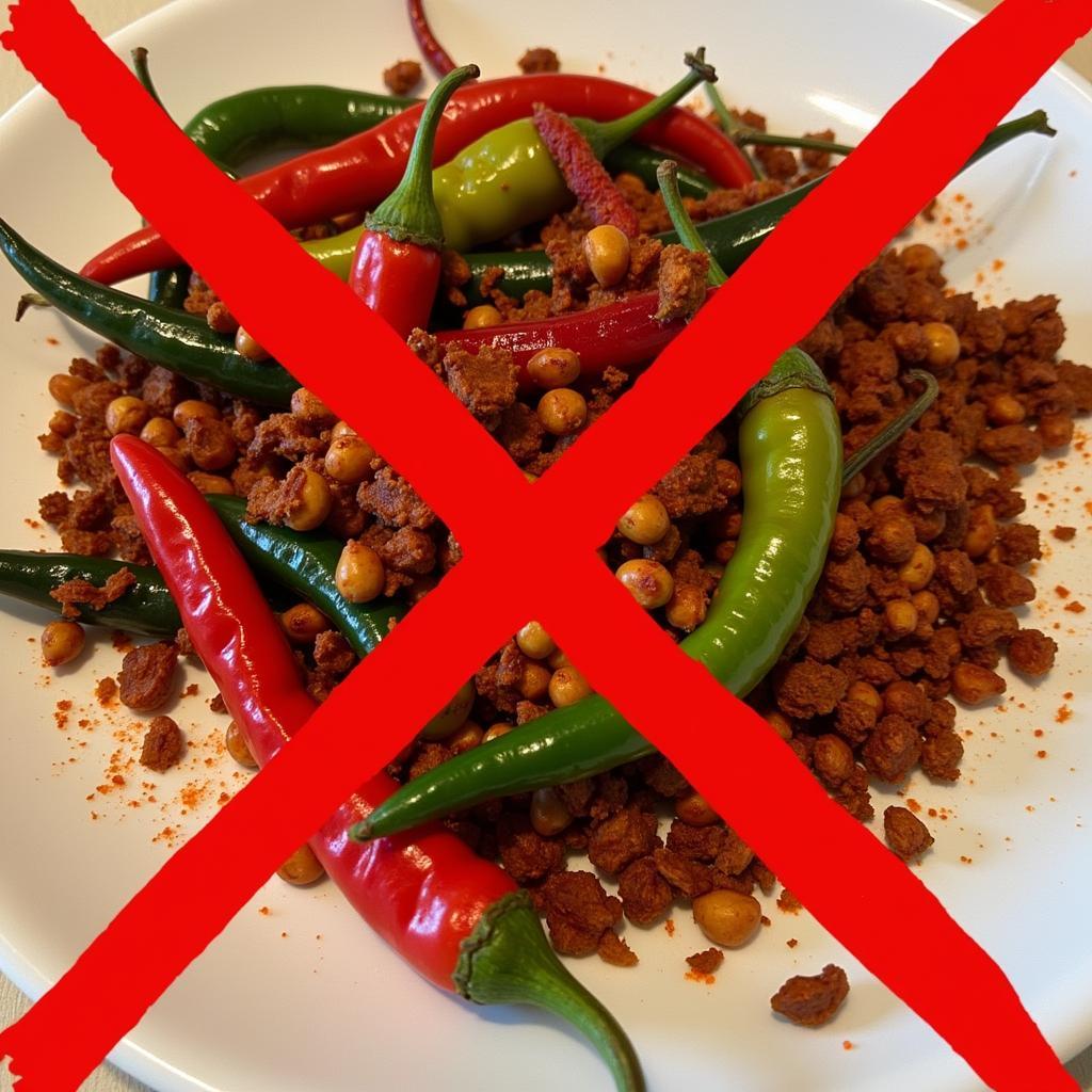 Avoid Spicy Food