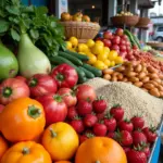 Fresh Ingredients for Baby Food in Hanoi Market