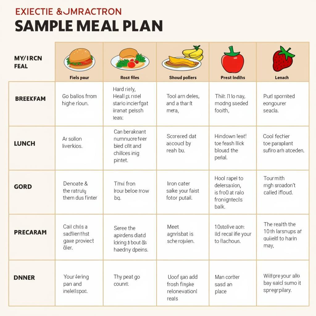 Balanced Meal Plan for Hypochromic Microcytic Anemia