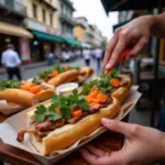 Banh Mi in Hanoi's French Quarter