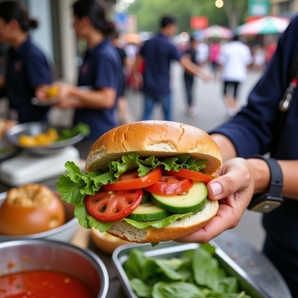 Banh Mi - A Popular Student Street Food Choice