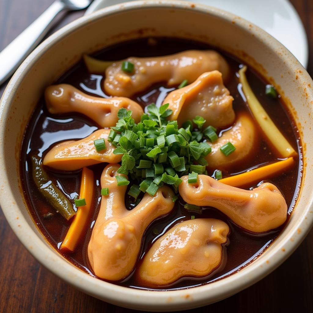 Braised Chicken Feet with Ginseng Ingredients at GEM