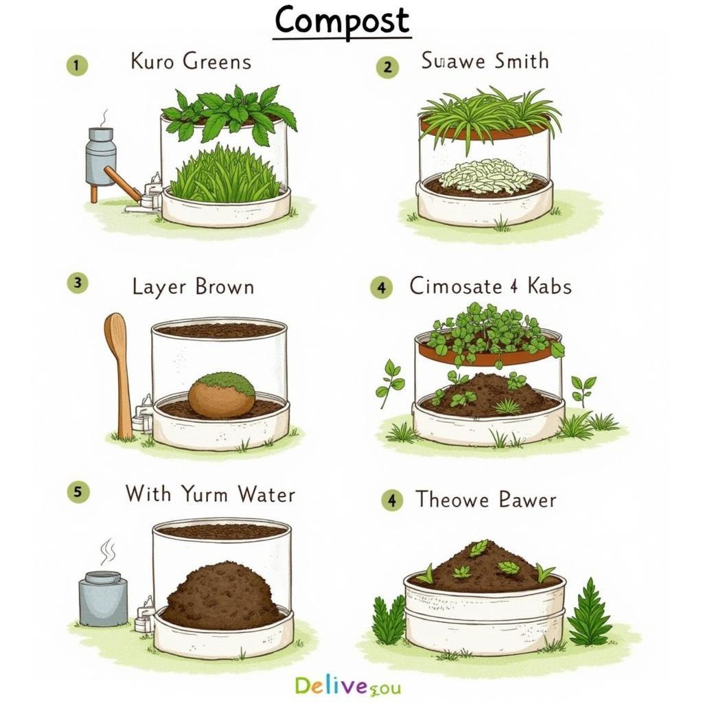 Steps to Build a Compost Pile