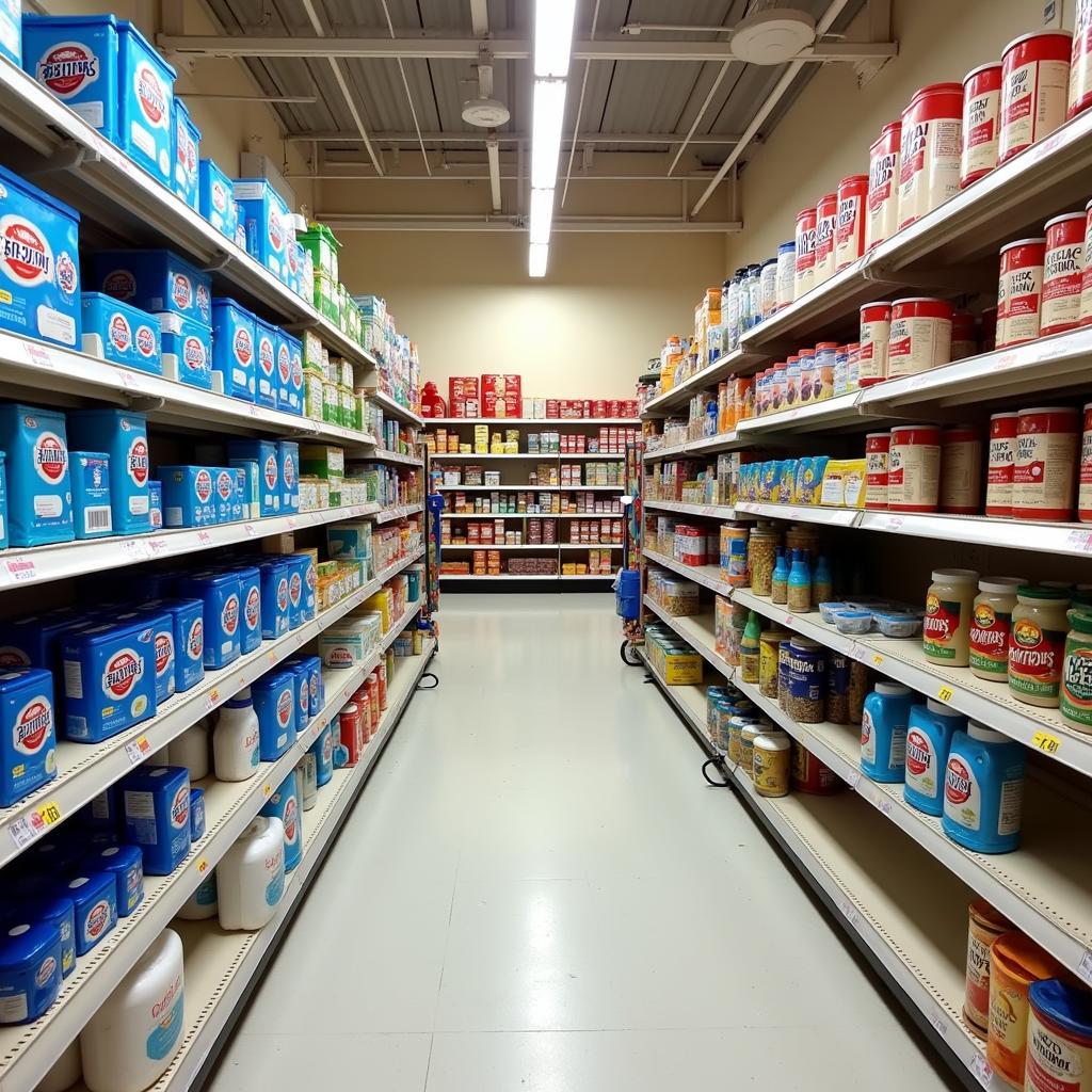 Buying Epsom Salt in a Hanoi Supermarket