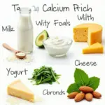 Calcium Rich Foods for Osteoporosis