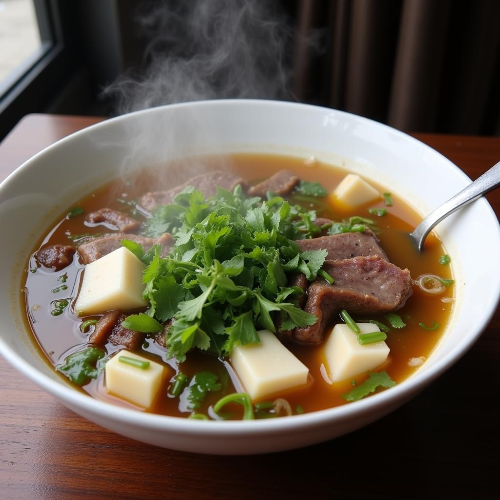 Canh Củ Cải with Beef