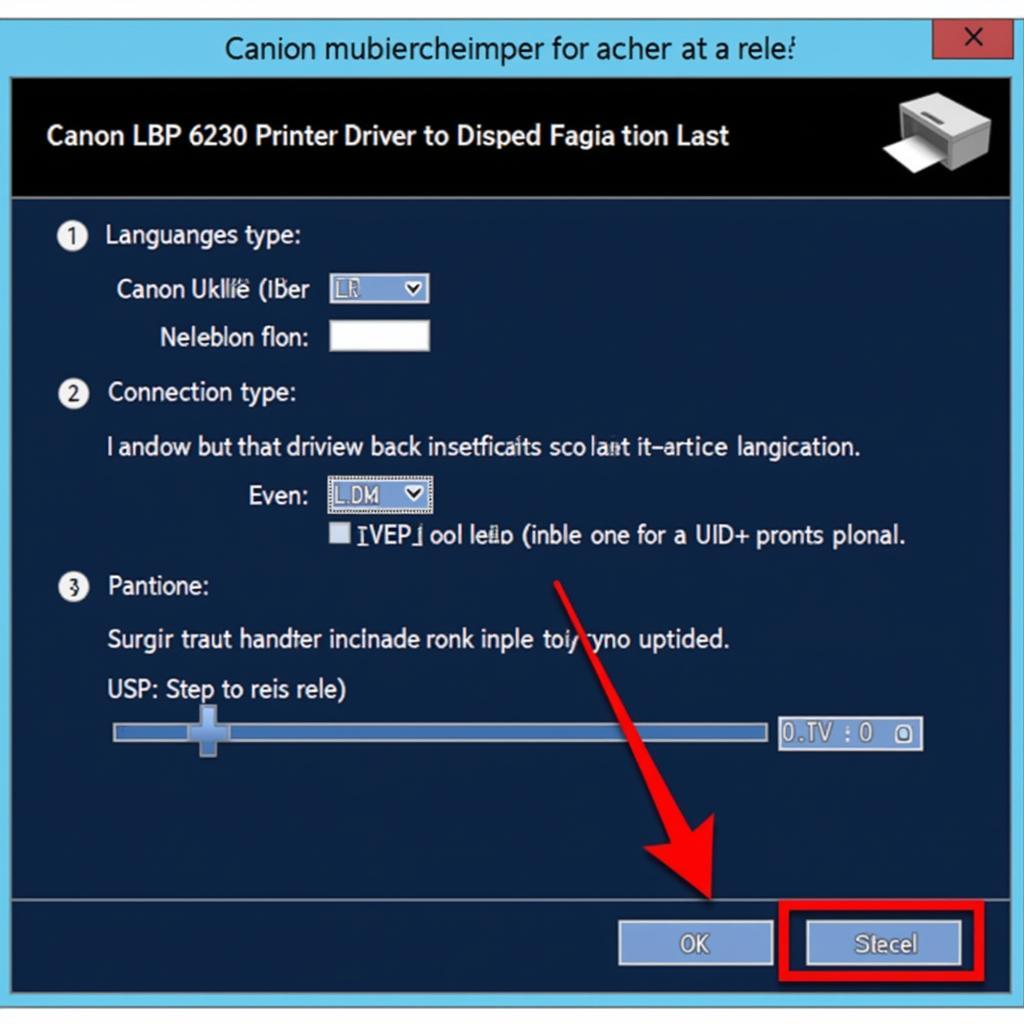 Canon LBP 6230 Driver Installation Wizard