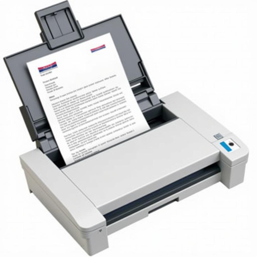 Correct Document Placement on the Canon P215 Scanner