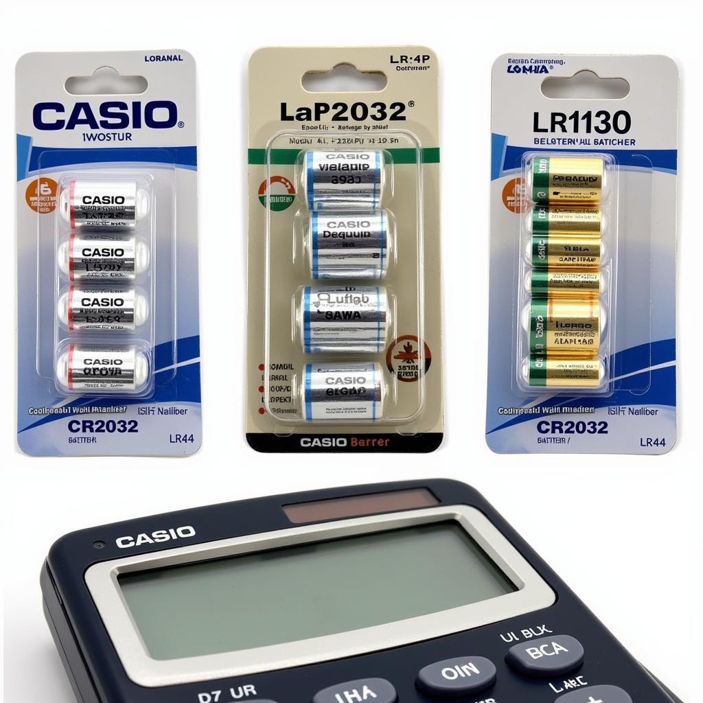 Casio Calculator Batteries