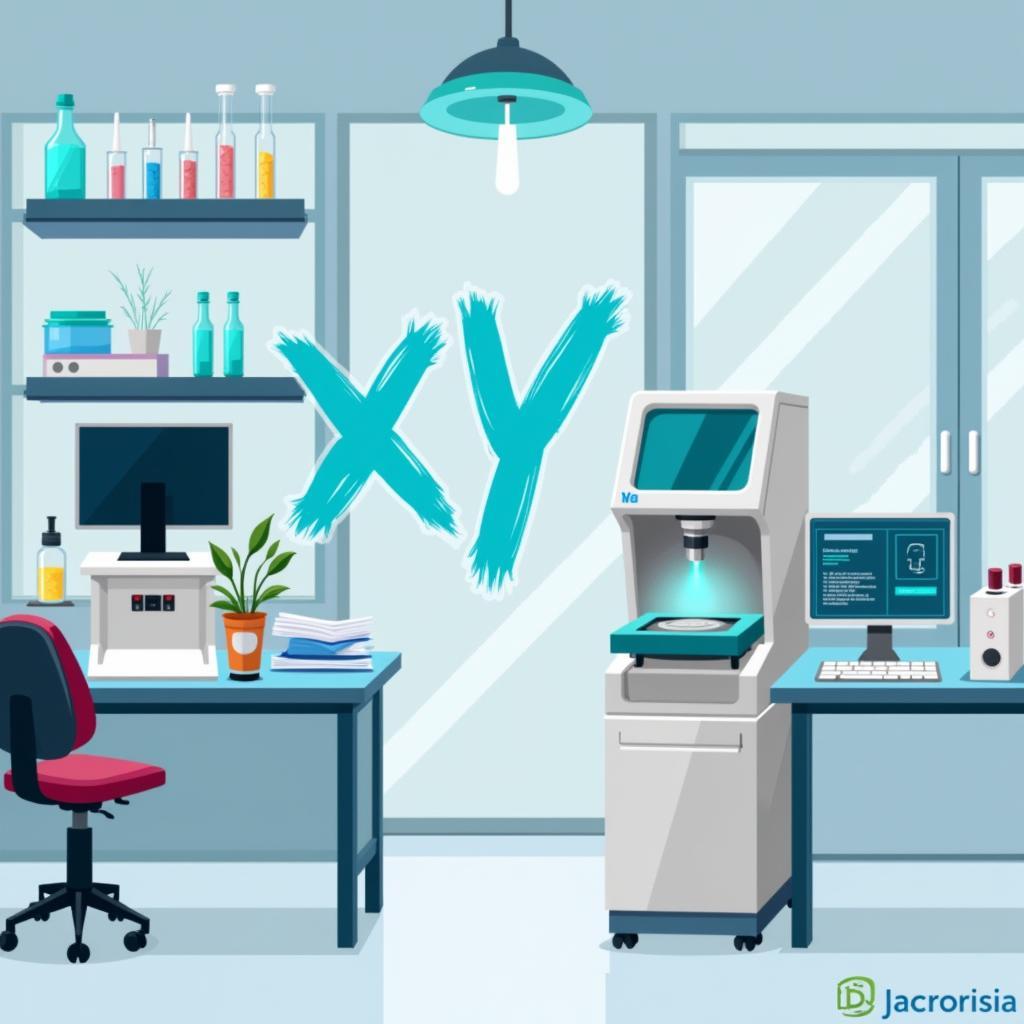 A certified laboratory specializing in XY sperm testing, equipped with advanced technology.