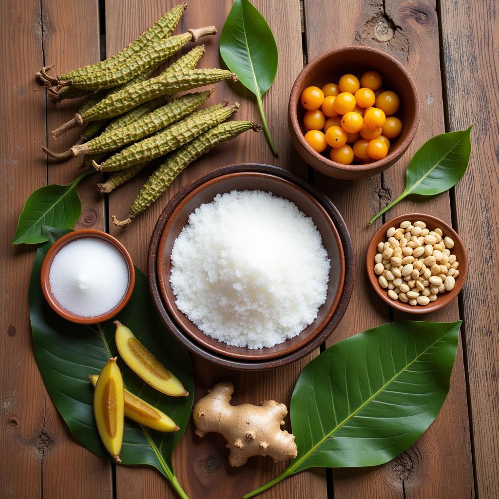 Chè Long Nhãn Ingredients