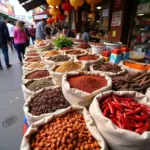 Chinese Spices at Binh Tay Market