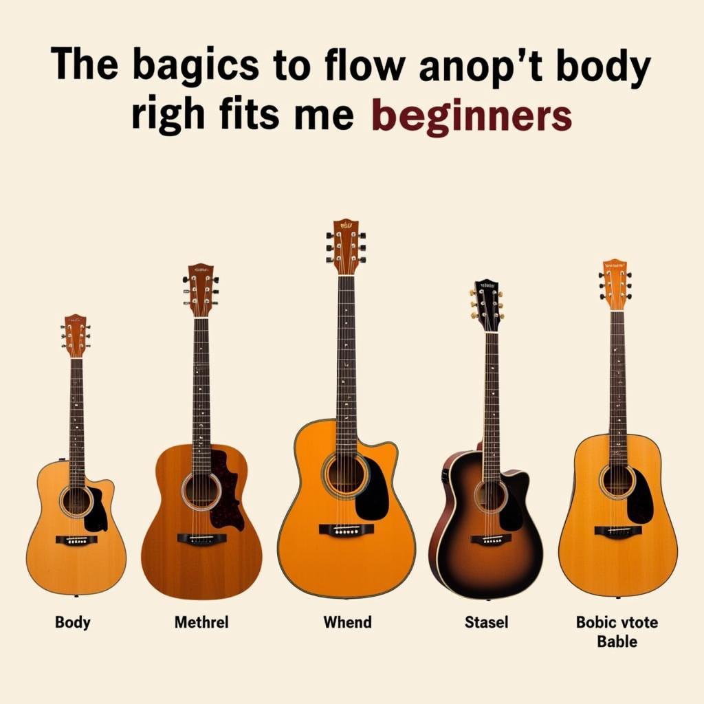 Choosing Your First Acoustic Guitar