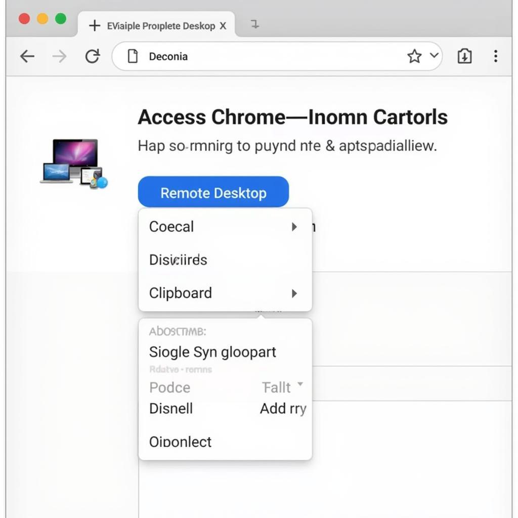 Accessing a Remote Computer via Chrome Remote Desktop