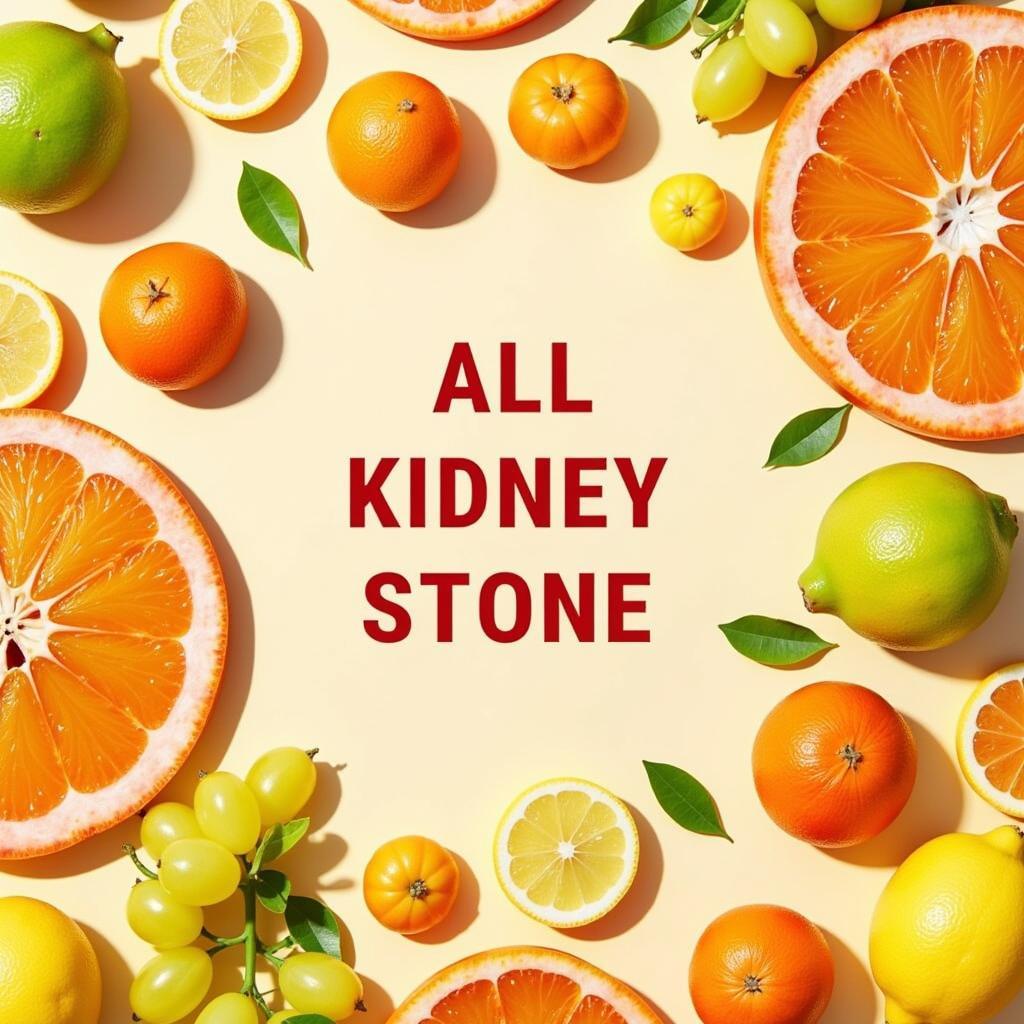 Citrus Fruits for Kidney Stone Recovery - Vitamin C Boost