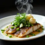 Steamed Climbing Perch with Fresh Dill