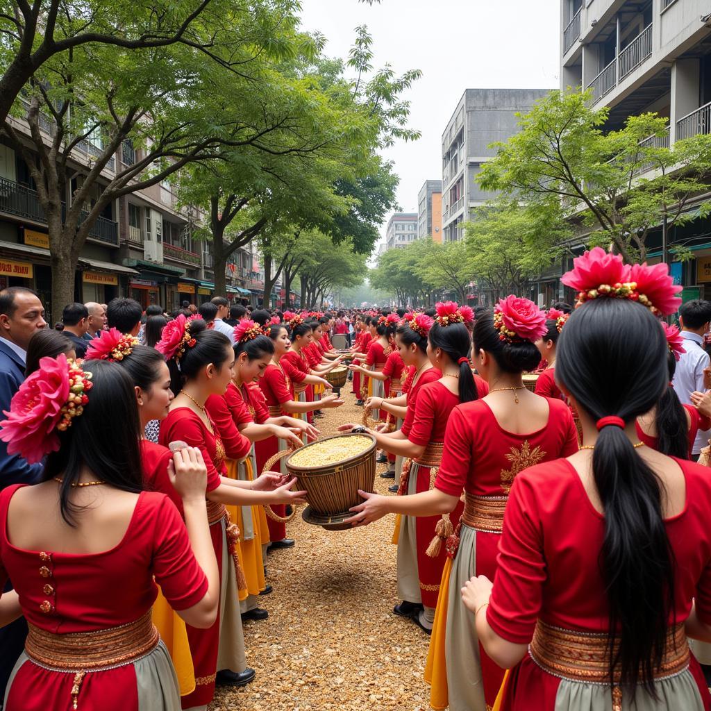 Cốm Harvest Celebration in Hanoi