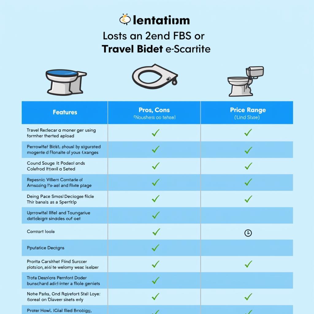 Comparing Different Travel Bidet Features