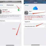 Creating iCloud Account on iPhone