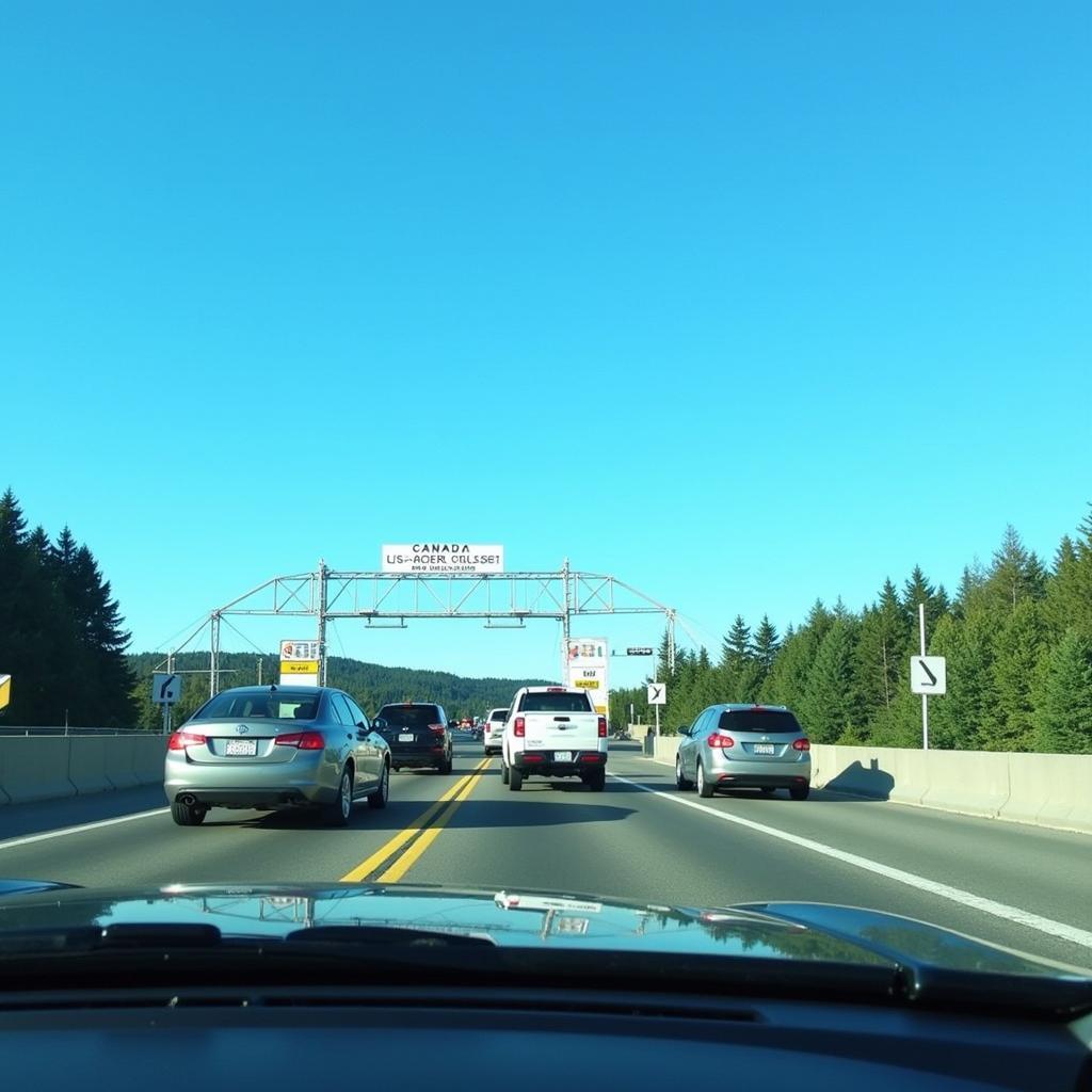 Crossing US-Canada Border by Car