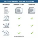 Comparing Different CV Formats