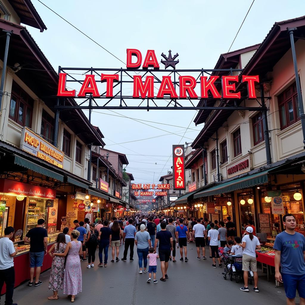 Da Lat Market Exterior