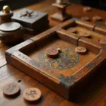 Antique Di Cung Hoán Số Board Game