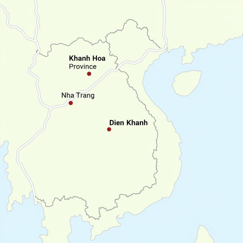 Dien Khanh Map Location