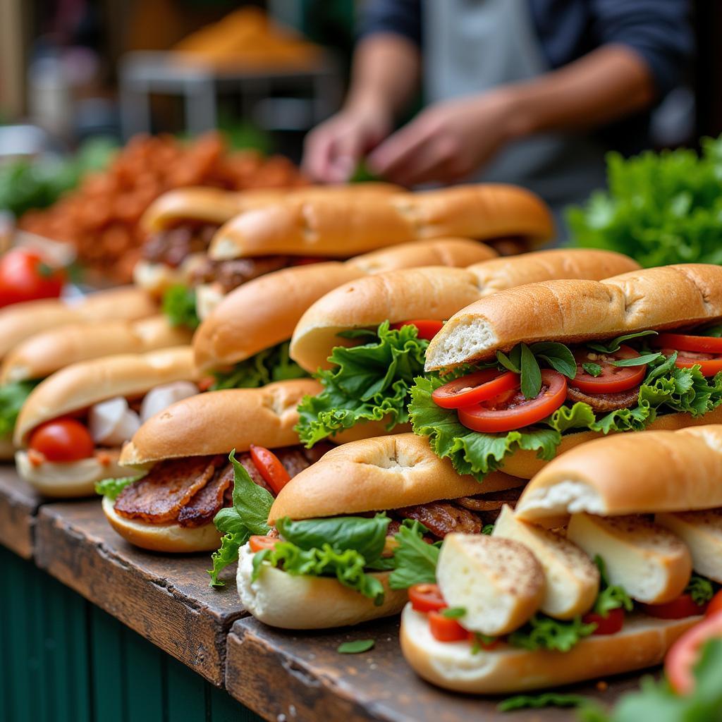 Banh Mi Stall in District 5