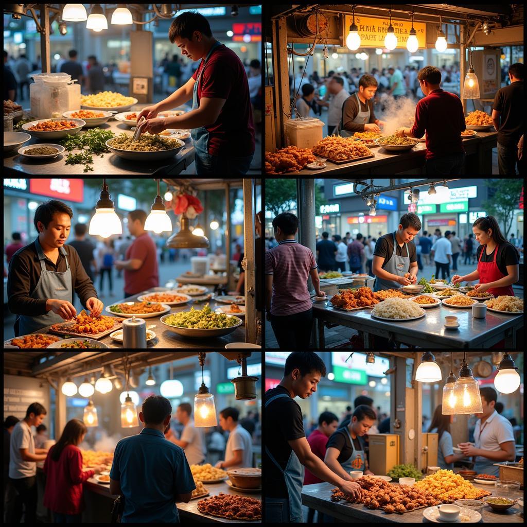 Street Food Vendors in District 5