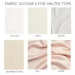 Choosing the Right Fabric for a DIY Halter Top