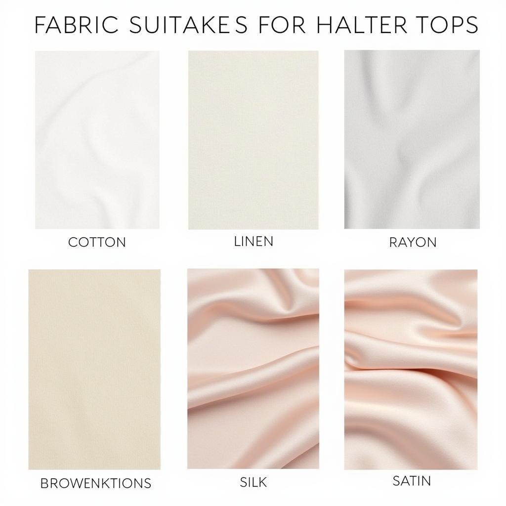 Choosing the Right Fabric for a DIY Halter Top