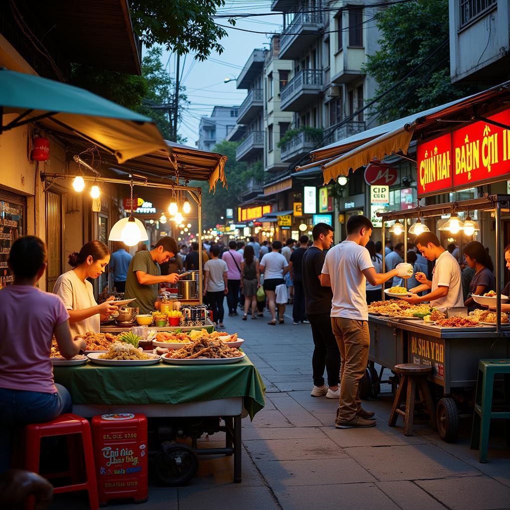 Dong Da Street Food Scene