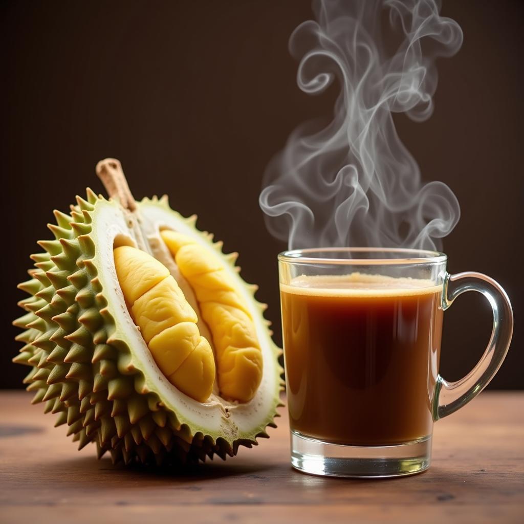 Durian and Caffeinated Drinks: A Recipe for Discomfort