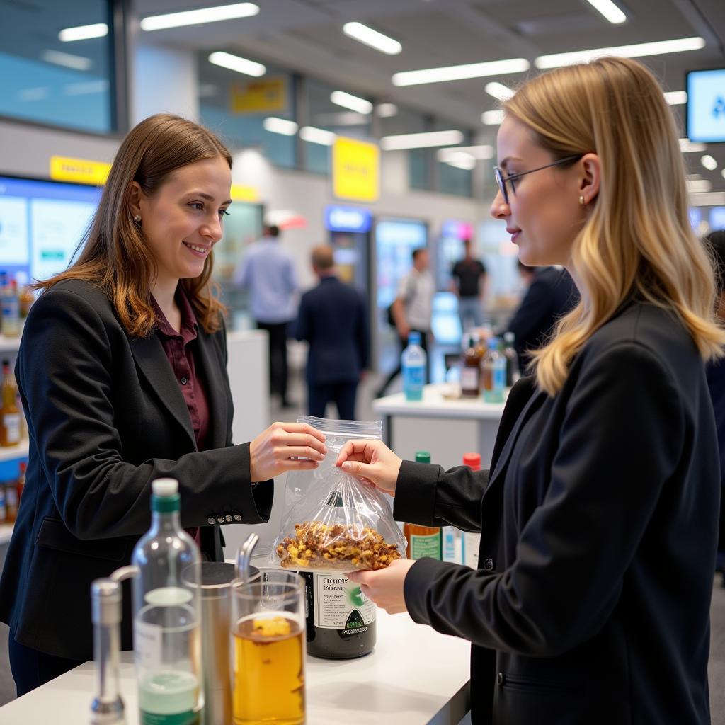 Managing Duty-Free Liquids at the Airport