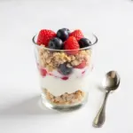 Easy Toddler Snacks: Yogurt and Granola Parfait