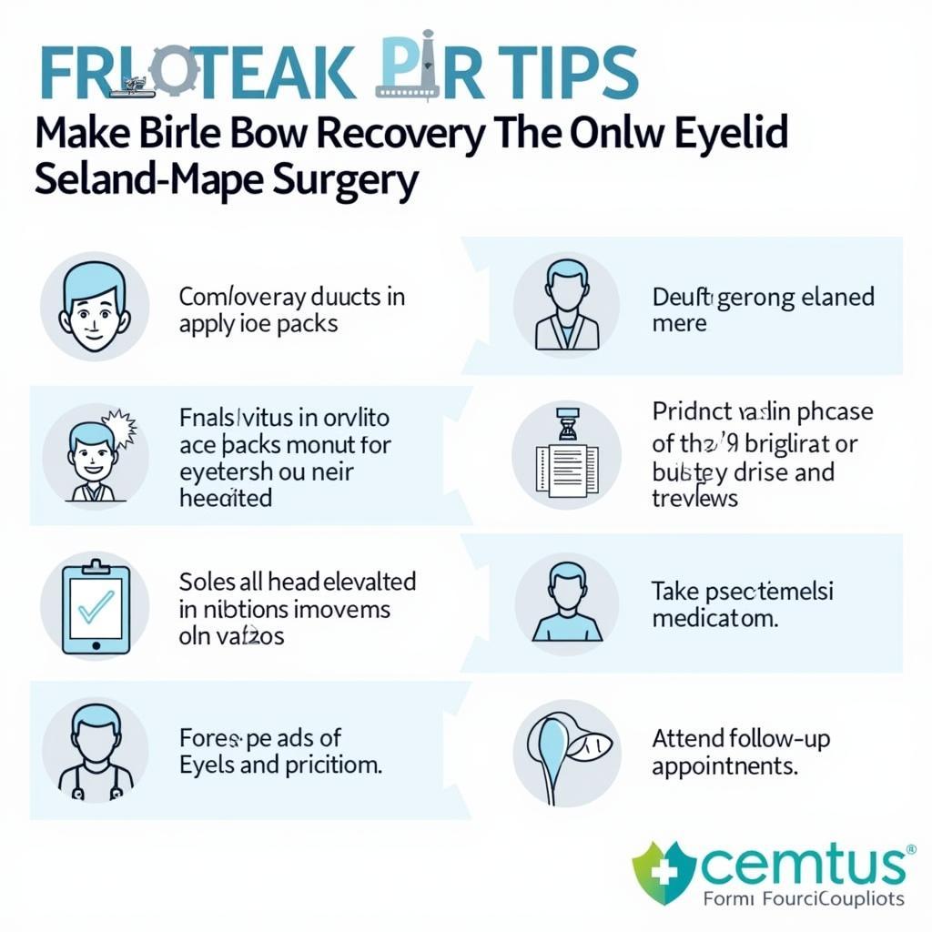 Tips for eyelid surgery recovery