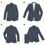 Folding a Suit Jacket for Travel - Method 1