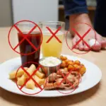 Foods to Avoid After Stepping on a Rusty Nail