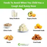 Foods to Avoid When Your Child Has a Cough and Runny Nose