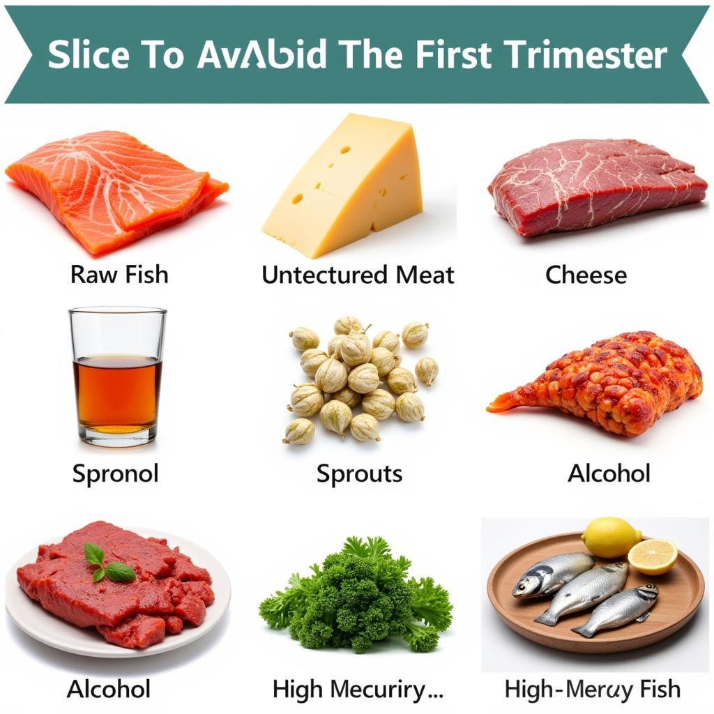 Foods to Avoid During the First Trimester