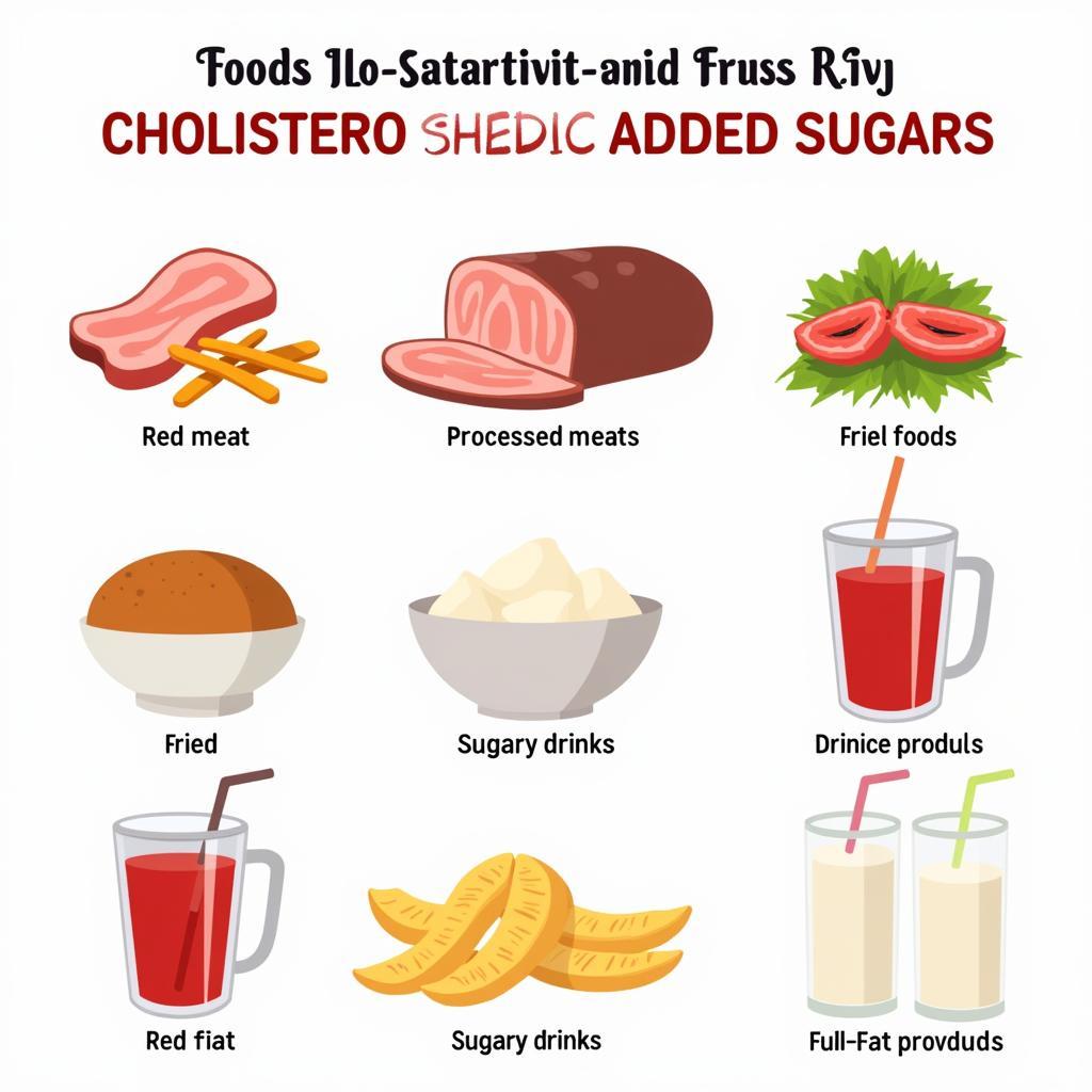 Foods to Avoid with High Cholesterol