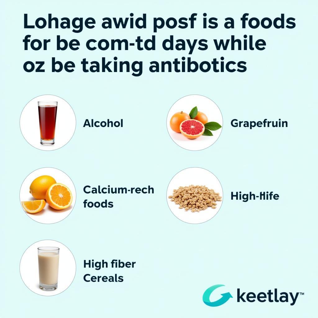 Foods to Avoid with Antibiotics