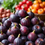 Fresh Figs at a Hanoi Market