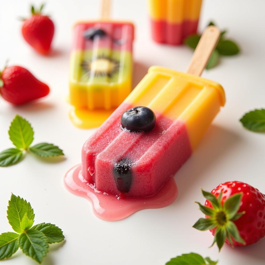 Refreshing Frozen Fruit Pops for Summer